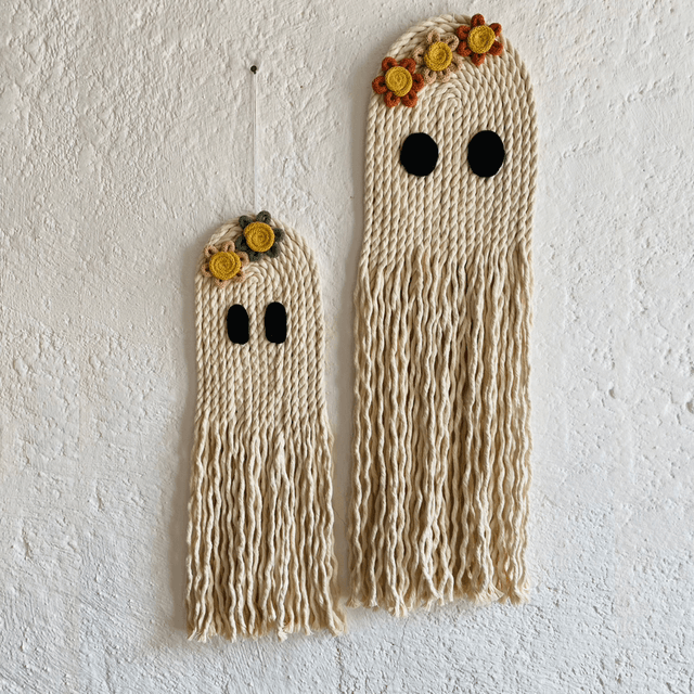 Fantôme en Macramé 