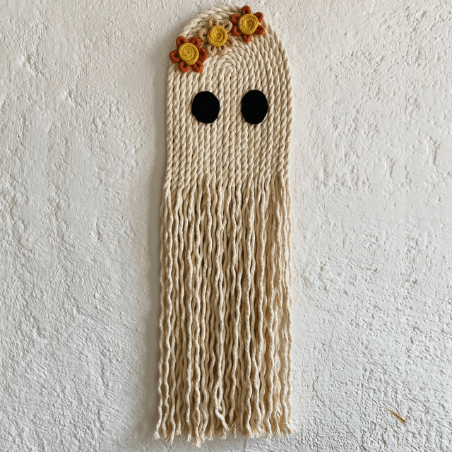 Fantôme en Macramé 